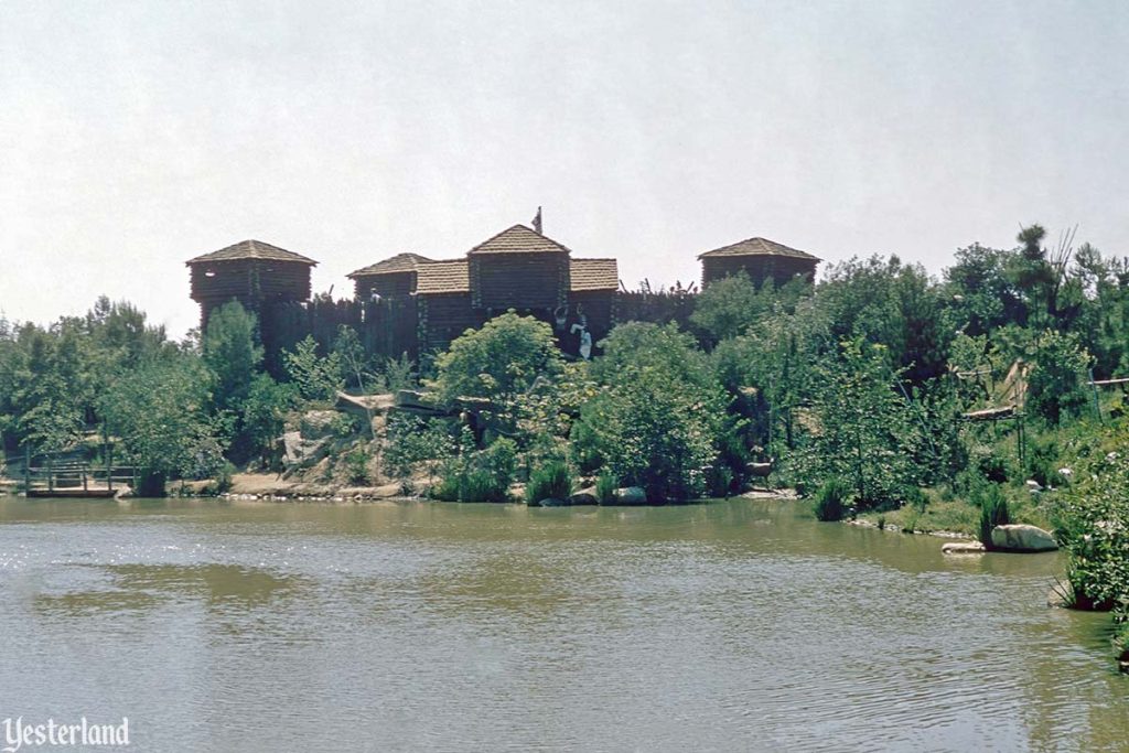 Tom Sawyer Island’s rustic fort
